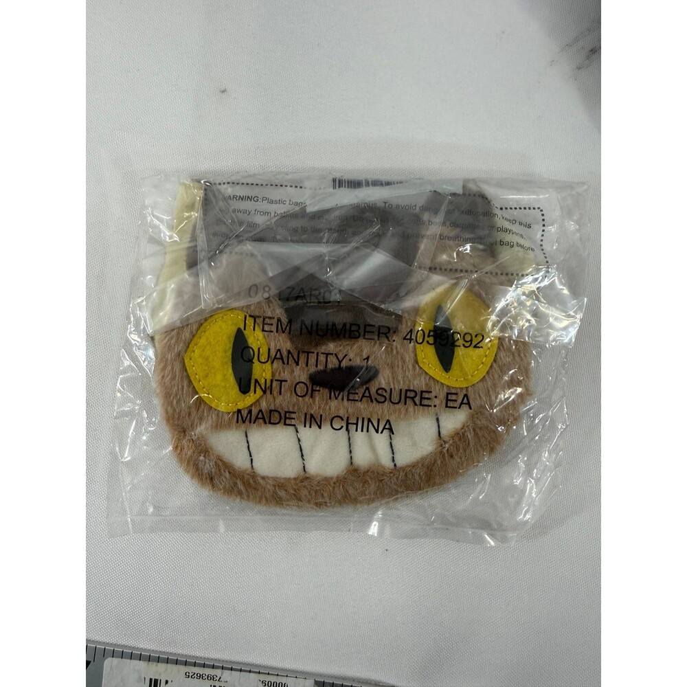 Gund My Neighbor Totoro Cat Bus Coin Purse NEW!